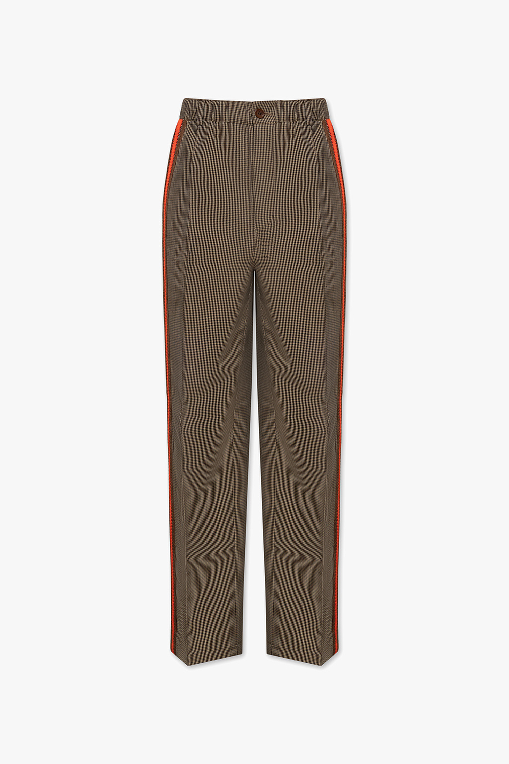 Wales Bonner Patterned trousers with side stripes Men's Clothing Vitkac